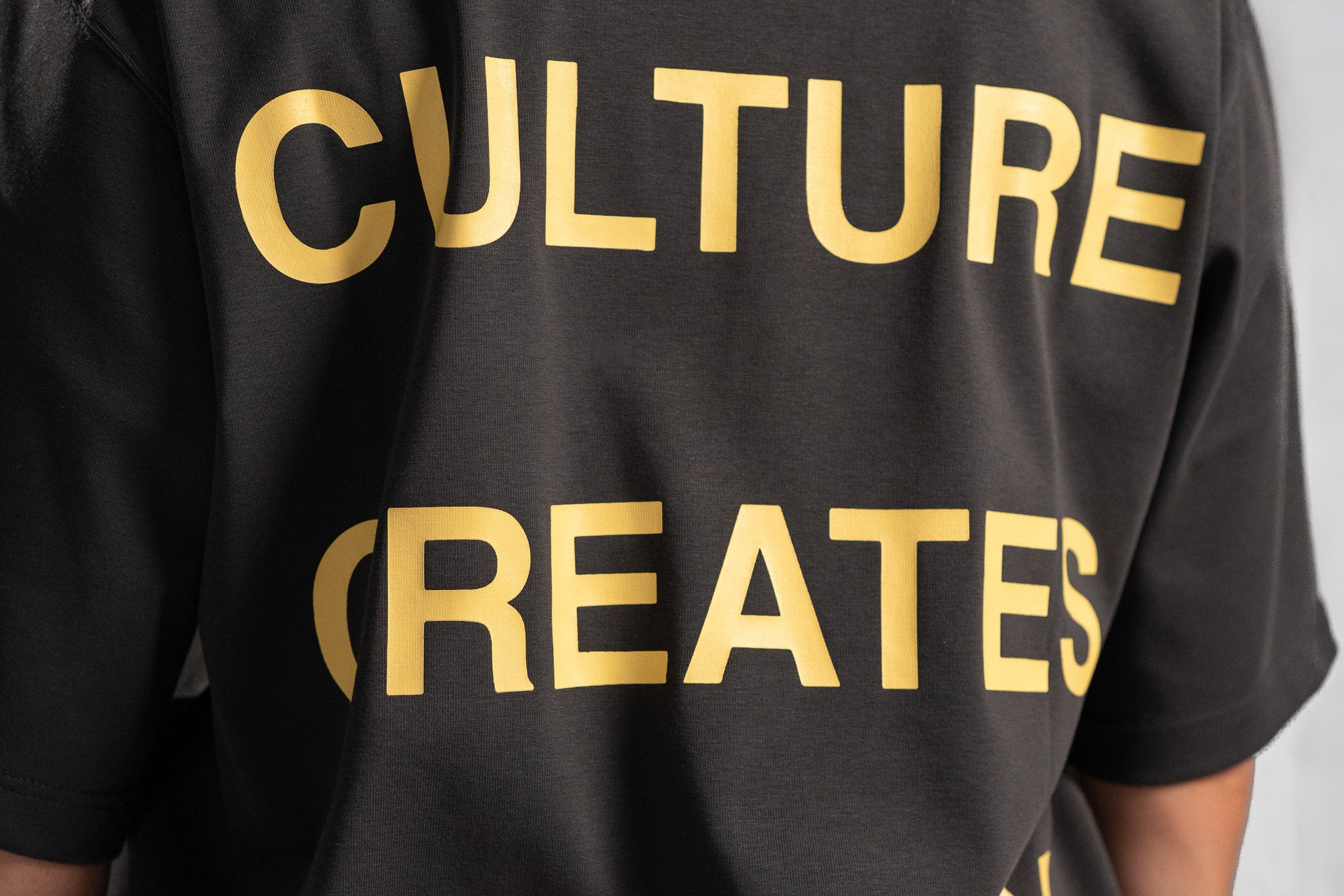 CCF T-Shirt — Grey / Beige