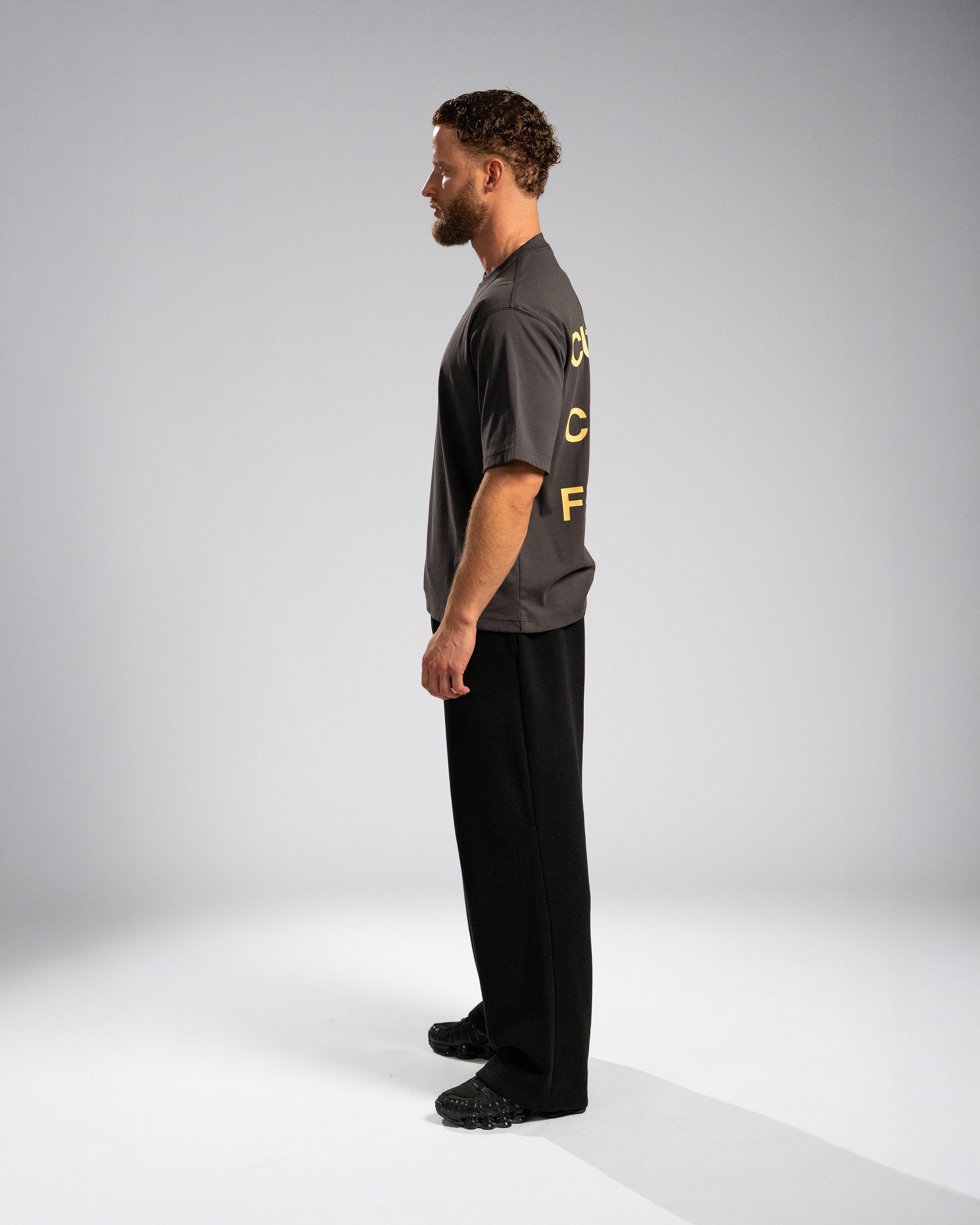 CCF T-Shirt — Grey / Beige