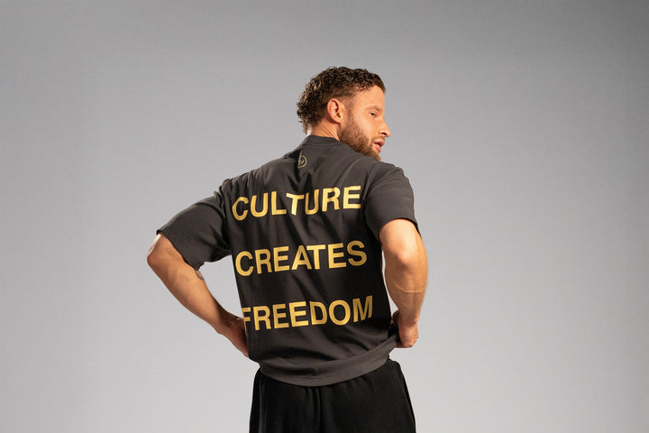 CCF T-Shirt — Grey / Beige