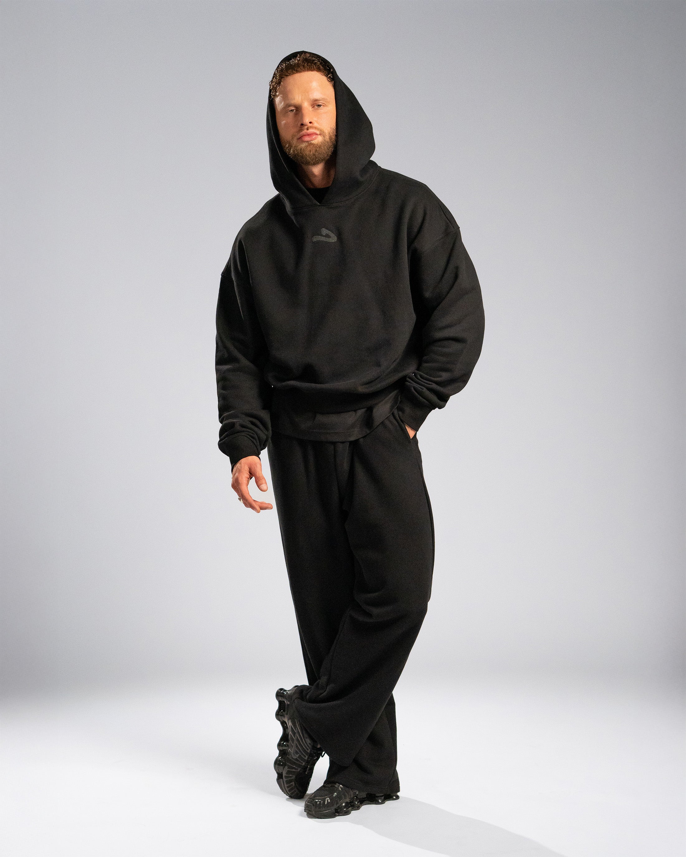 Essentials Hoodie — Black